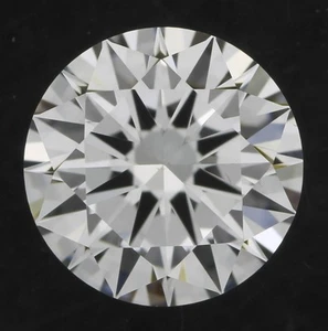 0.70 ct GIA fancy faint blue SI1 natural round diamond engagement ring platinum - Picture 1 of 2