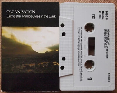 OMD - ORGANISATION (VIRGIN OVEDC147) 1986 UK CASSETTE TAPE REISSUE SYNTH POP - Image 1 of 3