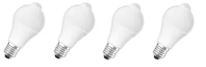 4x OSRAM LED Motion Sensor Bewegungsmelder E27 11W = 75W EEK:F (Spektrum A-G) - Bild 1 von 3