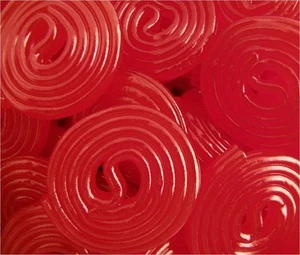 Broadway Red Strawberry Licorice Wheels - Bulk Candy 15oz SUPER SAVER - Picture 1 of 1