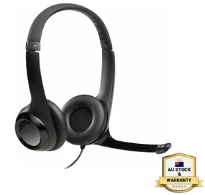 Logitech 981-000485 Over-Ear Headset - Black *AU Stock* - Picture 1 of 12