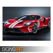 FORD GT 1967 HERITAGE (AE089) CAR POSTER - Photo Poster Print Art * All Sizes