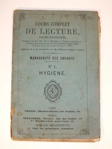 + Kompletter Lesekurs - Kinderhandschrift Nr.1 Hygiene 1878 + - Bild 1 von 6