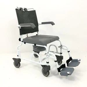 Dusch- und Toilettenrollstuhl Drive DuoMotion" Toilettenstuhl Rollstuhl K4578 - Bild 1 von 8