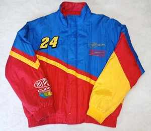 Vintage Jeff Gordan Jacket L Chase Authentics Puffer 1998 Winston Cup Champion - Picture 1 of 17