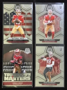 2024 Panini Mosaic - Lot of (4) SF 49ERS Team cards B.Purdy, R.Pearsall ++ - Picture 1 of 4