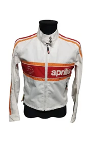 * GIACCA MOTO GILET ORIGINALE APRILIA RS MOTO ARANCIONE BIANCO M AP8707166 - Bild 1 von 7
