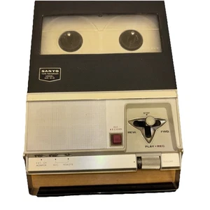 Vintage Sanyo Craig MR-212 tragbares Tonbandgerät Teile oder Reparatur - Bild 1 von 12