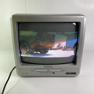 Magnavox 13" MWC13D6 Retro Gaming CRT TV DVD Player Combo | Tested | No Remote - Picture 1 of 10