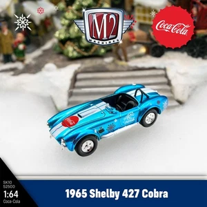 NEW! M2 Machines 1965 Shelby 427 Cobra Christmas 2025 Coca-Cola - Picture 1 of 5