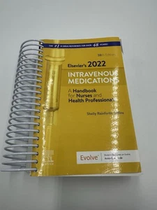Elsevier’s 2022 Intravenous Medications: A Handbook for Nurses and Health ... - Imagen 1 de 13