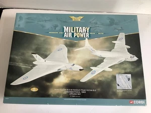 Corgi AA99134 1:144 Avro Vulcan B.2 & HP Victor B.2 V-Bomber 2x Blue Steel BNIB - Picture 1 of 9