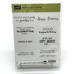 Stampin' Up! Remembering Your Birthday Stempel Celebrating You 131350 (8) - Bild 1 von 12