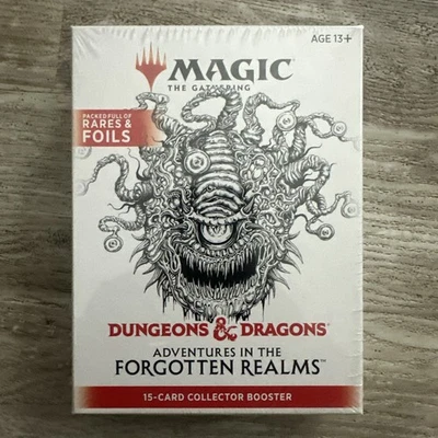 Magic The Gathering D&D Приключения Забытых Царств 15-Карточный Коллекционный Бустер Пакет - Новый из старых запасов - Изображение 1 из 4