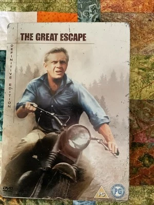 Steve McQueen the Great Escape WW2 War Drama Definitive Edition DVD - Image 1 of 4