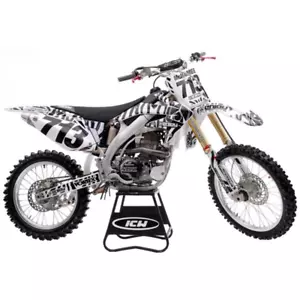 Enjoy Manufacturing Honda Grafik Kit CRF 250 R 2004 - 2009, Safari / Zebra Pri - Bild 1 von 2