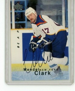 UPPER DECK 1995-96 BE A PLAYER AUTOGRAPHED/REDUCED PRICE