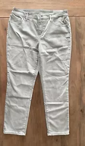 Chico's Stretch Jeans Womens 1P/8P (32X26) So Slimming Girlfriend Slim Leg Ankle - Picture 1 of 9