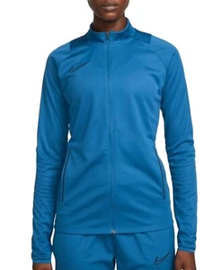 Nike Blue Dri-Fit Academy Tracksuit Jacket Womens Size UK Small (REFB17-9) - Picture 1 of 4