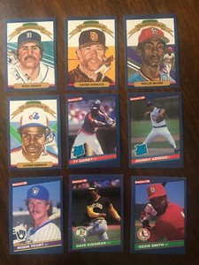 1986 Donruss #1-250 You Pick Complete Your Set RC Stars HOF