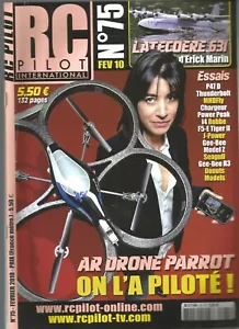 RC PILOT N°75 PLAN : RACER RETRO ESTRELA / GEEBEE Z / P-47 THUNDERBOLT / F5 E - Bild 1 von 2