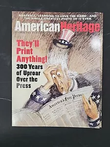 American Heritage 300 Uproar Over Press Vintage Photos History October 1994 - Bild 1 von 3