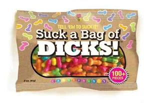 Caramelos Suck a Bag of Dicks - Bolsa de 3 oz - Imagen 1 de 5