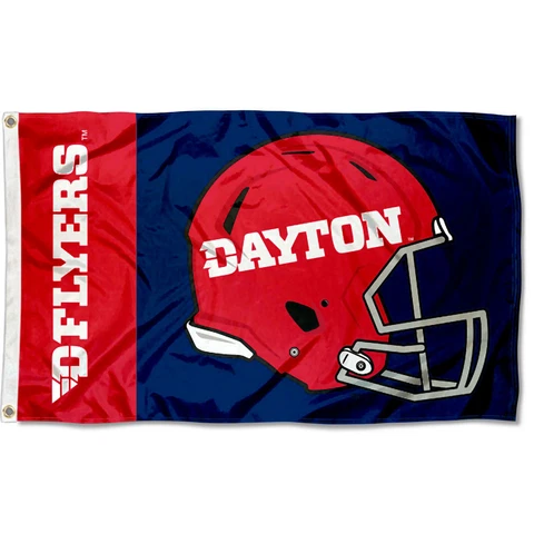 Dayton Flyers Football Helmet Flag Large 3x5 Cover