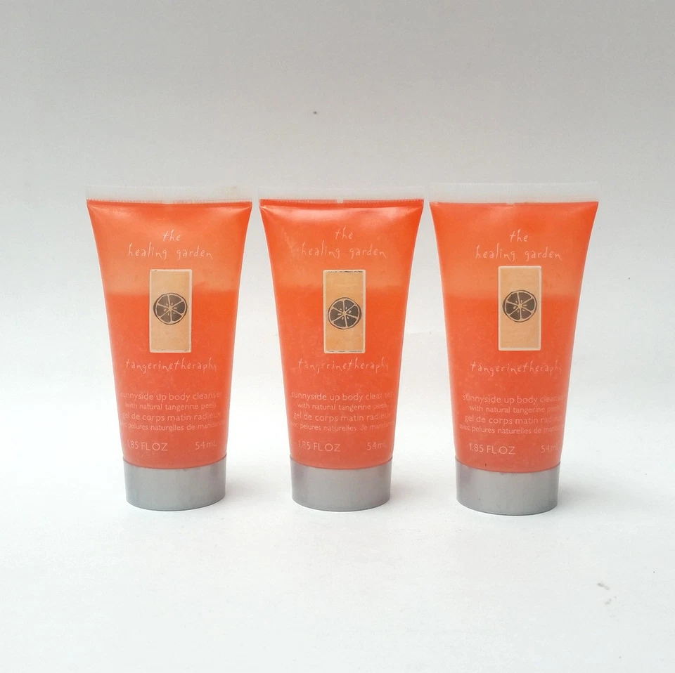 Limpiador corporal The Healing Garden Tangerinetheraphy Sunnyside Up 1,85 oz lote de 3 Foto 1 de 1