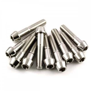 Tapa de toma de titanio pernos pellizcantes horquilla delantera horquilla Honda CB900F Hornet 02-09 - Imagen 1 de 1