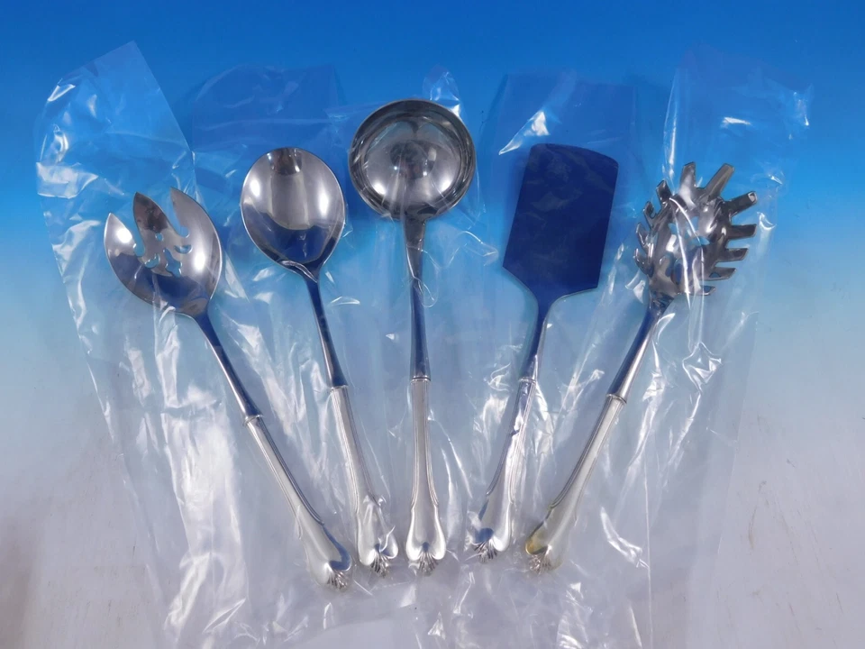 Набор сервировок хозяйки Grand Colonial от Wallace из чистого серебра 5 шт. HH WS на заказ - Изображение 1 из 4