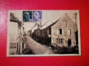 CPA 24 PAYZAC - Rue de La Croix Merle - Panneau Savignac - Imagen 1 de 2
