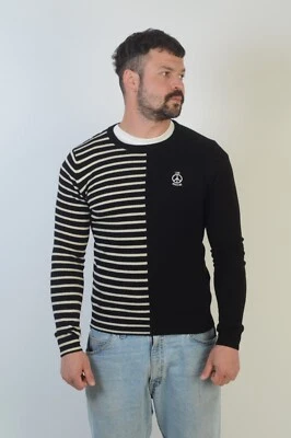 Love Moschino Men's Black Wool Knitted Jumper Sweater Size S - Image 1 of 4