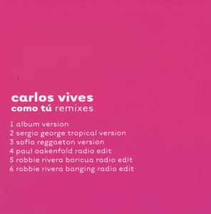 Audio CD - CARLOS VIVES - Como Tu REMIXES DIGIPAK - Like New (LN) WORLDWIDE - Imagen 1 de 1