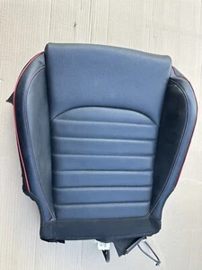 2020 KIA FORTE FRONT SEAT LOWER CUSHION LEATHER SKIN COVER RIGHT SIDE- BLACK OEM - Picture 1 of 12