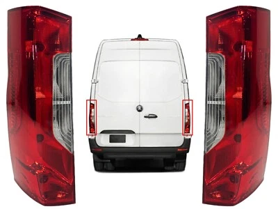 New Fits 2019-2022 Mercedes Benz Sprinter Left Right Rear Tail Light Lamp Set - Image 1 of 4