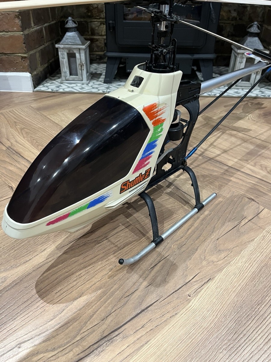 ラジコンヘリコプター ヒロボー HIROBO Shuttle plus +2 Shuttle シャトル Plus+2 エンジン/マフラーレス 半完成 [0412
