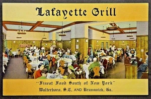 Brunswick GA Lafayette Grill "Finest Food South of New York"  SHIPS FREE - Picture 1 of 2