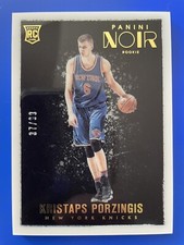 Kristaps Porzingis 2015-16 Panini Noir Color Rookie /99