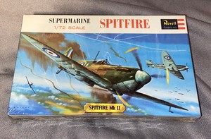 1963 SUPERMARINE SPITFIRE unbuilt Revell 1/72 model kit SEALED
