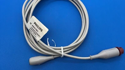 Fits Philips Invasive Blood Pressure Cable IBP Medex Abbot Transpac 12 Pin MP - Image 1 of 3