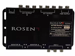 Rosen AV7500 Monitors DVD Game Controller Module Unit - Picture 1 of 5