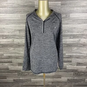 "NEW''OLD NAVY Active Semi Fitted Gray Go-Dry Athletic Shirt Womens Plus Size 2X - Picture 1 of 12