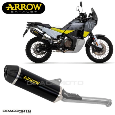 Exhaust HUSQVARNA NORDEN 901 2022 2023 ARROW ALU Black CC RACE-TECH - image 1 of 4