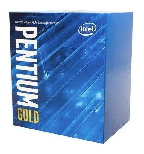Intel Pentium Gold G6405 Processor (4,1 GHz, 2 Core, Socket LGA1200) Box - BX80701G6405