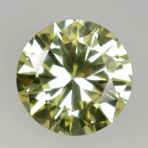 Synthetic American Diamond 13.75 Ct Round D VVS2 Quality GIE Certified 1212 - Picture 1 of 9