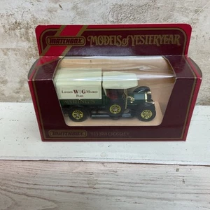 Matchbox Y-13 1918 Crossley ‘London W&G Madrid Paris’, MODELS OF YESTERYEARS - Picture 1 of 3