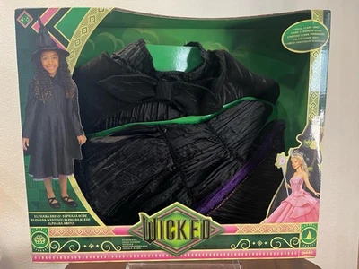 Wicked Elphaba Dress Girls 4-6 Cosplay / Costume - NIP - Image 1 of 4