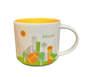 Starbucks Dallas, Texas "You Are Here" Collection 2013 Kaffeebecher Teetasse 14 oz - Bild 1 von 3