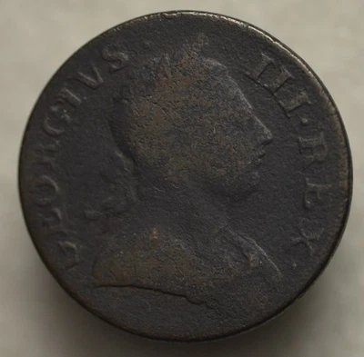 1771 MACHIN MILLS COLONIAL COPPER, GOOD CONDITION  - Image 1 of 2